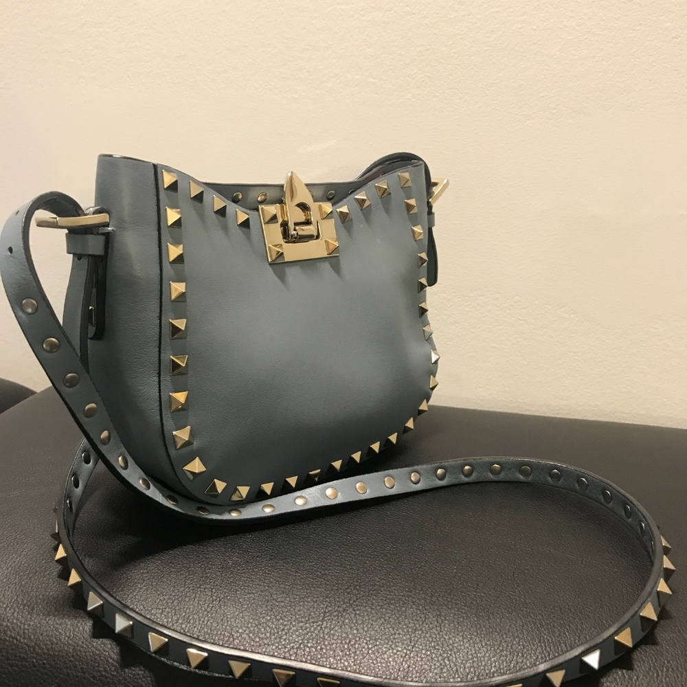 Valentino Rockstud Bag- blue